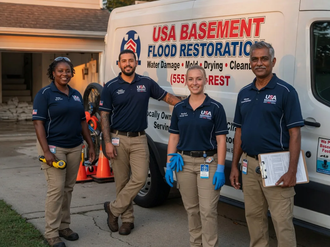 Basement Flood Cleanup company in Lueders, TX
